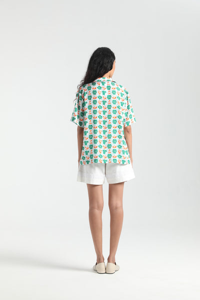 SANSAE GROWN SHIRT MULTICOLOR/HOMEGROWN-SS25