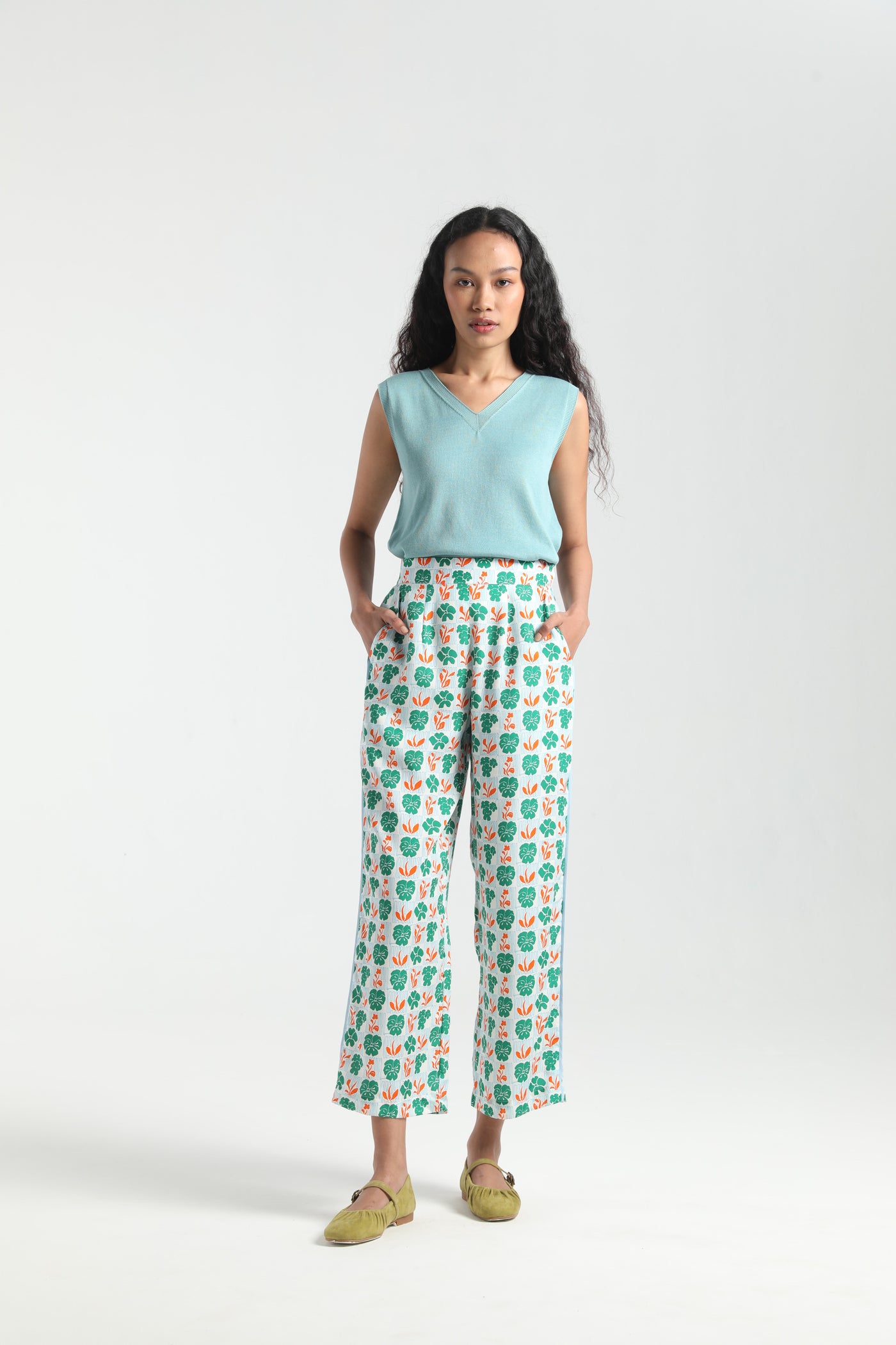 SANSAE GROWN PANTS MULTICOLOR/HOMEGROWN-SS25
