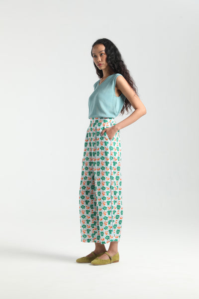 SANSAE GROWN PANTS MULTICOLOR/HOMEGROWN-SS25