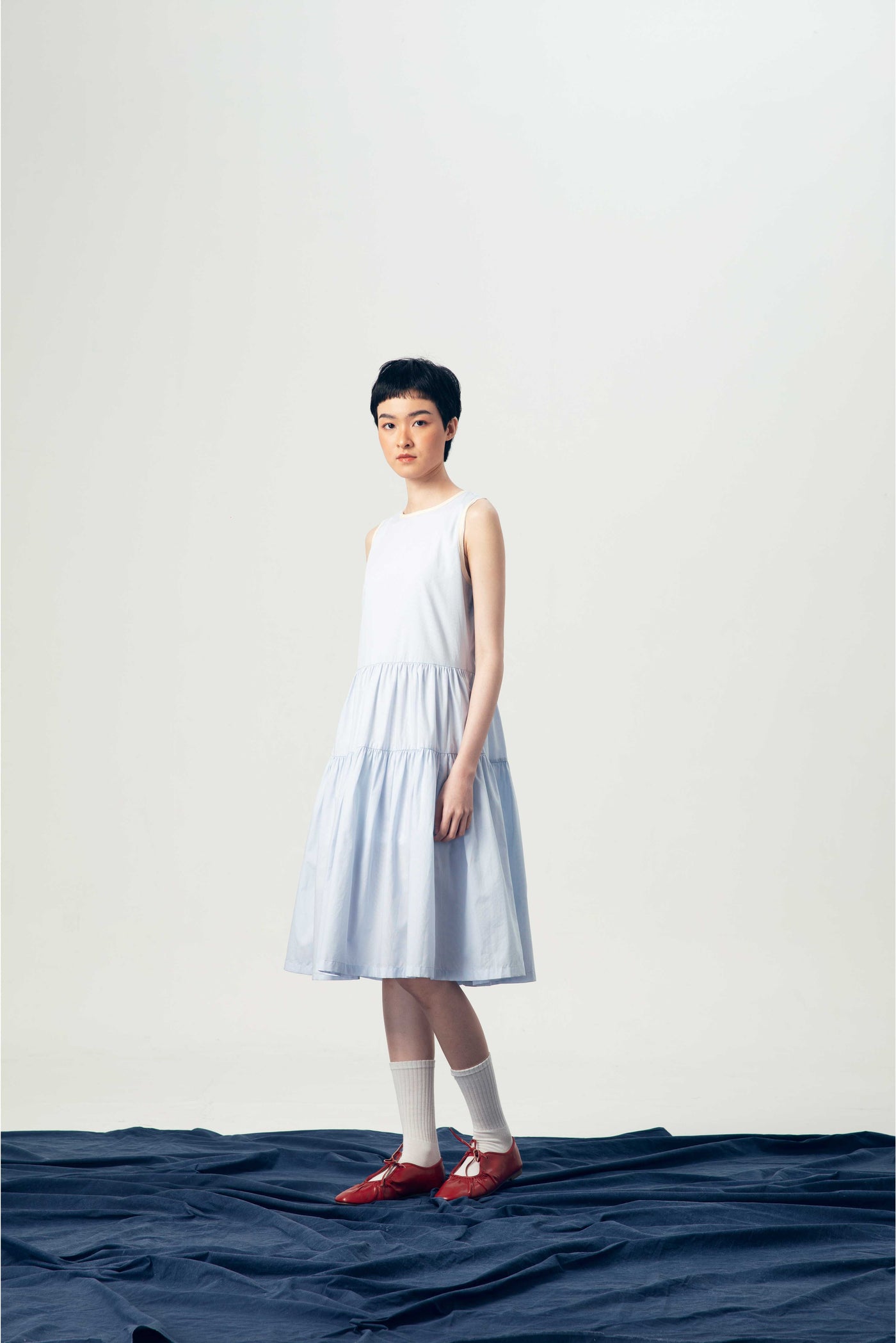 Teefa Dress Baby Blue FW24