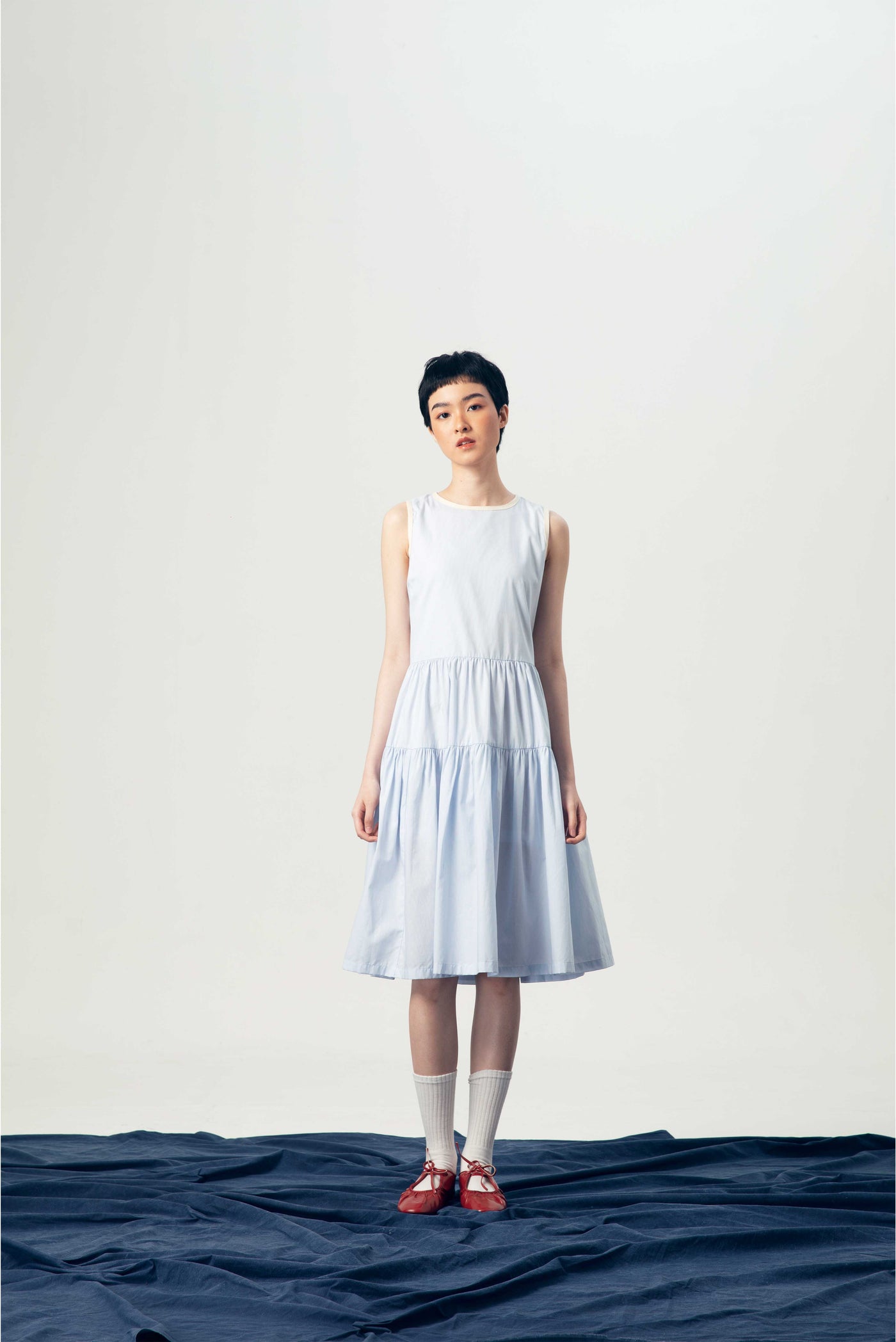 Teefa Dress Baby Blue FW24